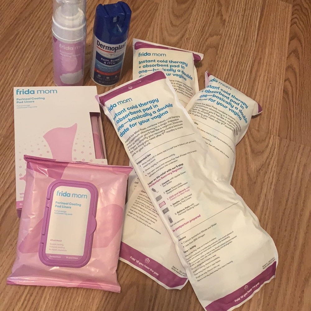 Lot of postpartum items